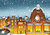 PRE ORDER: Postcard Ila Illustrations 218 - Snowy Amsterdam