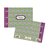 Mini Illustrated notebook Gwenaëlle Trolez Créations - Violet Pattern