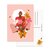 A6 Postcard by Muchable - vrolijk meisje met bloemen