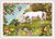 PK 1327 Tausendschön Postcard - Unicorn