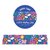 Brede blauwe bloemen Washi Tape - Little Lefty Lou 
