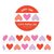 Harten Washi Tape - Little Lefty Lou 