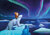 Postcard Ila Illustrations 256 - Northern lights