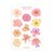 A6 Stickersheet by Muchable | pink flowers girly