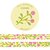 Floral pink flowers Washi Tape - Muchable