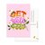 A6 Postcard by Muchable - quote - get well soon - flowers