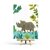 Rhino Postcard by Penpaling Paula
