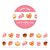 Bakery Sweet treats Washi Tape - Little Lefty Lou 