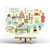 Florence / Firenze Map - Postcard by Penpaling Paula