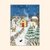 Asia Spettel A6 Postcard - Starry Winter Night