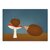 Studio Kvinna A6 Postcard - Little hedgehog with pine cone