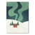 Studio Kvinna A6 Postcard - Northern Light