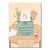 Studio Kvinna A6 Postcard - Typewriter