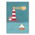 Studio Kvinna A6 Postcard - Lighthouse heart
