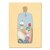 Studio Kvinna A6 Postcard - Mermaid and seashells in a bottle
