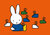 Nijntje Miffy Postcards | Nijntje met schoenen
