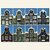 Postcard | Dutch Gables: 8 Bell-gables / Klokgevels