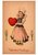 Victorian Valentine Postcard | A.N.B. - Valentine's greetings