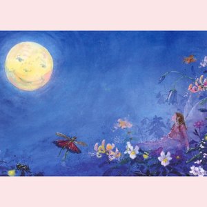 Postcard Daniela Drescher | Little Fairy Can't Sleep