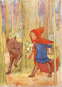 Postcard | Red Riding Hood