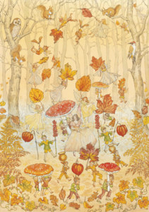 Postcard Molly Brett | Autumn Procession