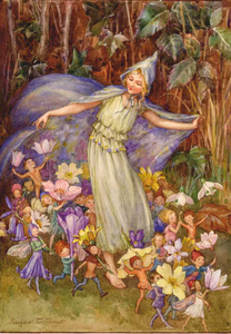 Postcard Margareth W. Tarrant | Springs Flowery Cloak