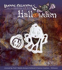 Die - Yvonne Creations - Halloween - Little ghost