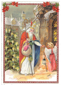 PK 751 Tausendschön Postcard - Merry Christmas