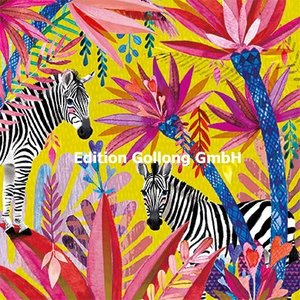 Mila Marquis Postcard | Zebras