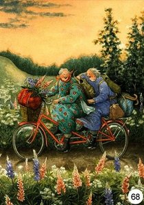 Inge Look Nr. 68 Ansichtkaart | Old Ladies Aunties 