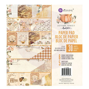 Prima Marketing Autumn Sunset 8x8 Inch Paper Pad (995485)
