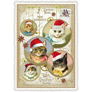 PK 866 Tausendschön Postcard Christmas - Christmas Cats