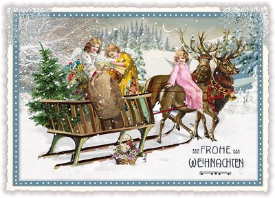PK 729 Tausendschön Postcard Christmas - Frohe Weihnachten