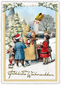 PK 743 Tausendschön Postcard Christmas - Fröhliche Weihnachten