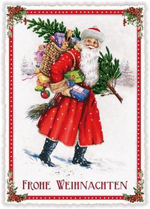 PK 746 Tausendschön Postcard Christmas - Fröhliche Weihnachten