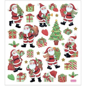 Seal Sticker with Gold Foil | Santas