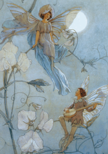 Postcard Margareth W. Tarrant | Fairies Serenade