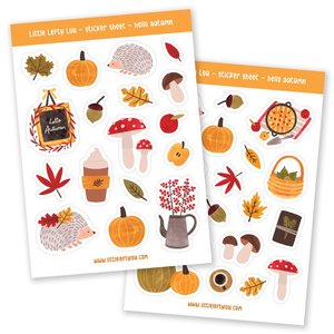 Hello Autumn Stickers