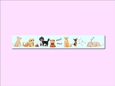 Washi Tape | DOGS - Only Happy Things