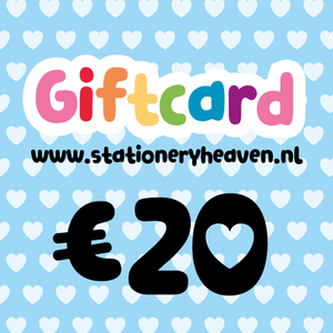 Stationery Heaven Giftcard - 20 euro