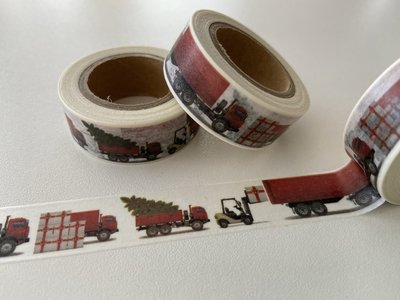 Washi Masking Tape | Christmas Truck