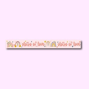 Washi Tape | SLOTHS OF LOVE - Only Happy Things