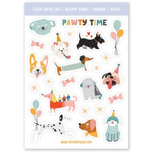 Doggies Stickers - Little Lefty Lou