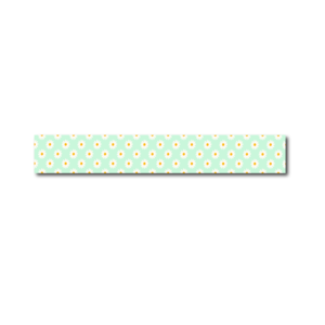 Washi Tape | DAISIES GREEN - Only Happy Things