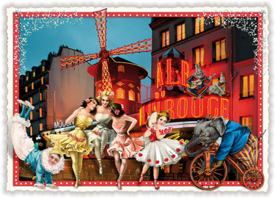 PK 598 Tausendschön Postcard | Paris - Moulin Rouge