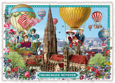 PK 245 Tausendschön Postcard | Freiburger Münster