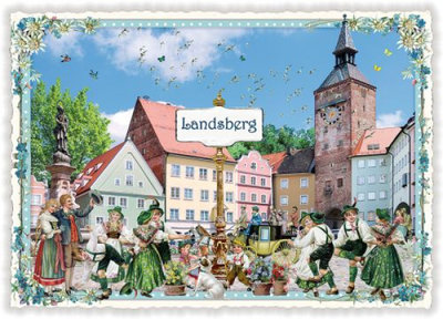 PK 722 Tausendschön Postcard | Landsberg