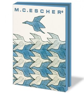 Kaartenmapje met enveloppen: Eenden, M.C. Escher