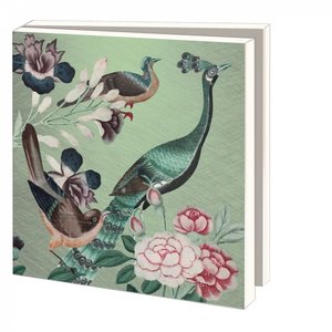 Card folder with envelopes - square: Vogels, Kasteel Heeswijk
