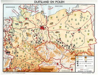 Postcard | Duitsland en Polen